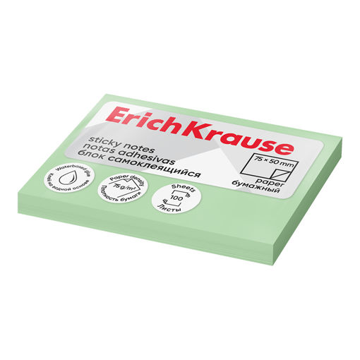 Picture of EK STICKY NOTES 50X75MM GREEN